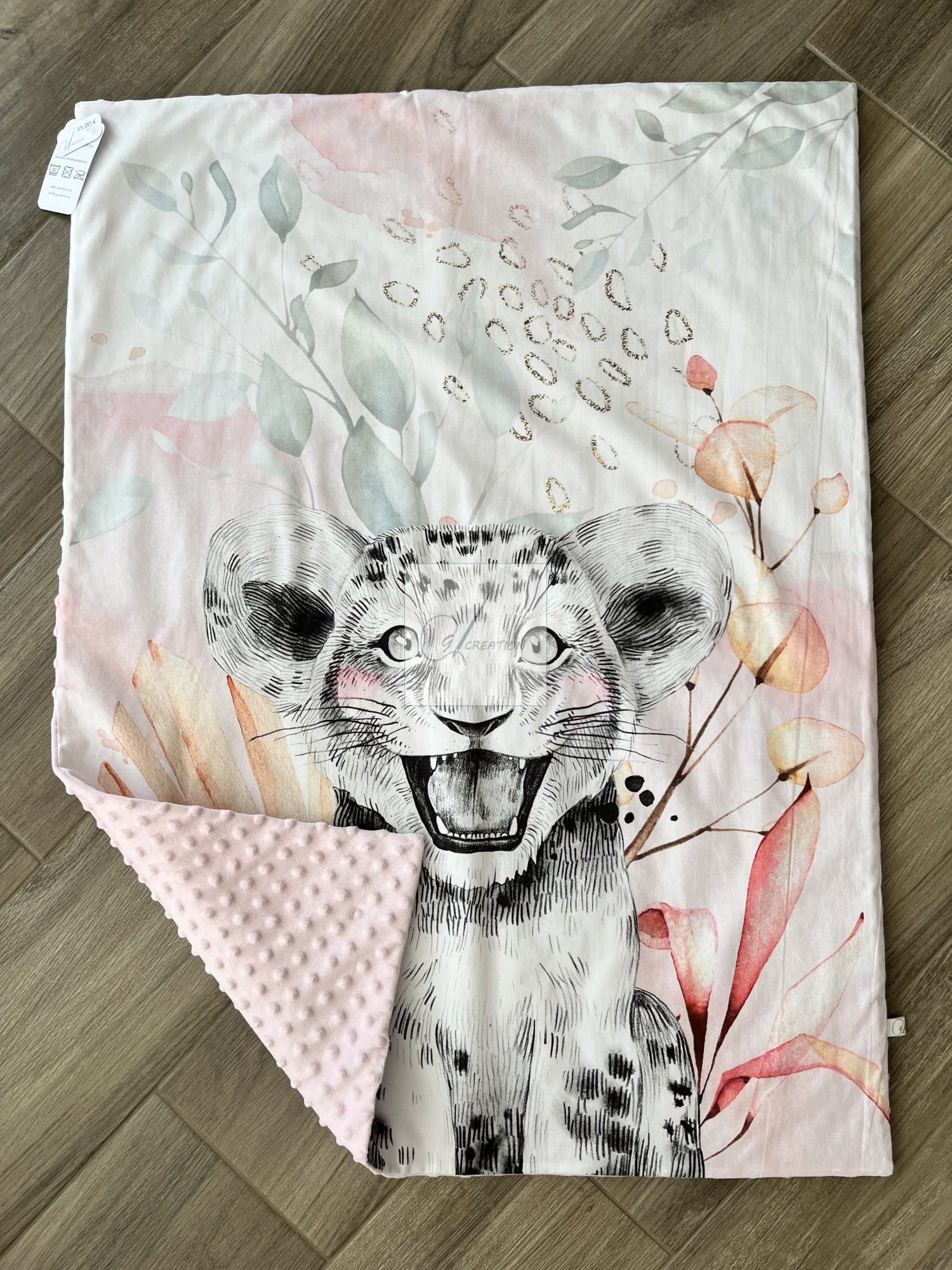 Couverture Panneau (Couverture Lionceau — ± 70/100cm)