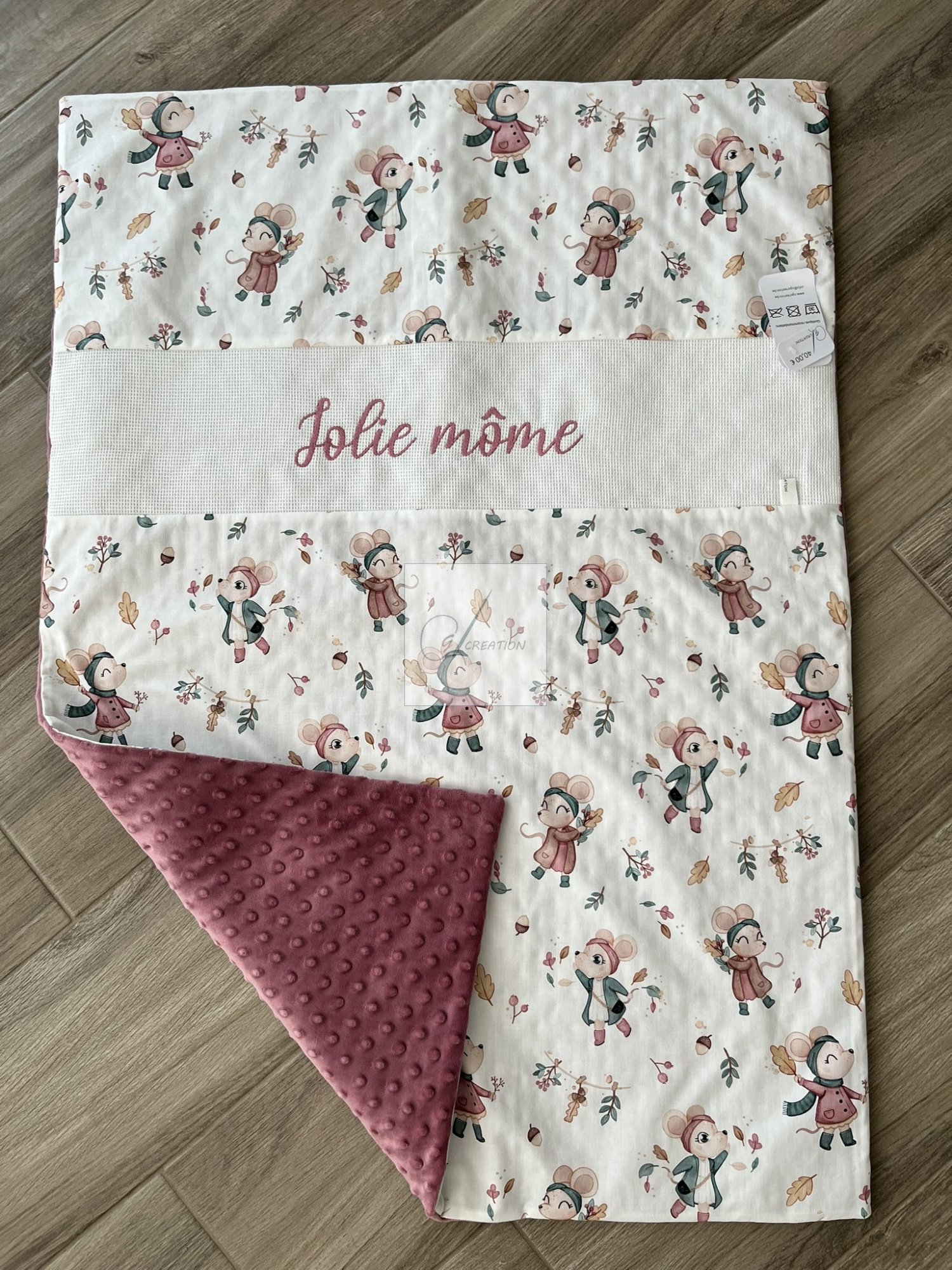 Couverture (Couverture Jolie Môme — ± 70/100cm)