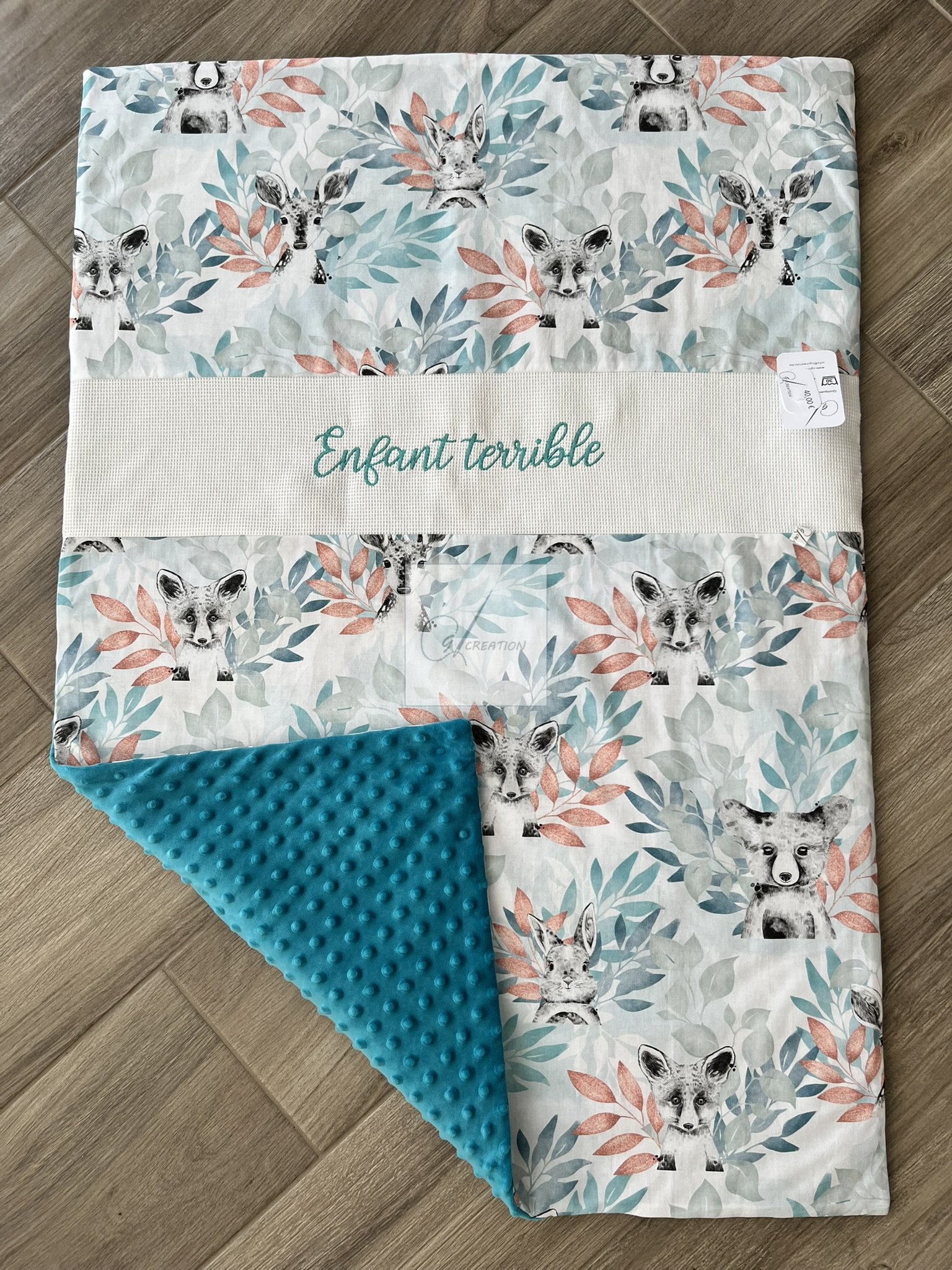 Couverture (Couverture Enfant terrible — ± 70/100cm)