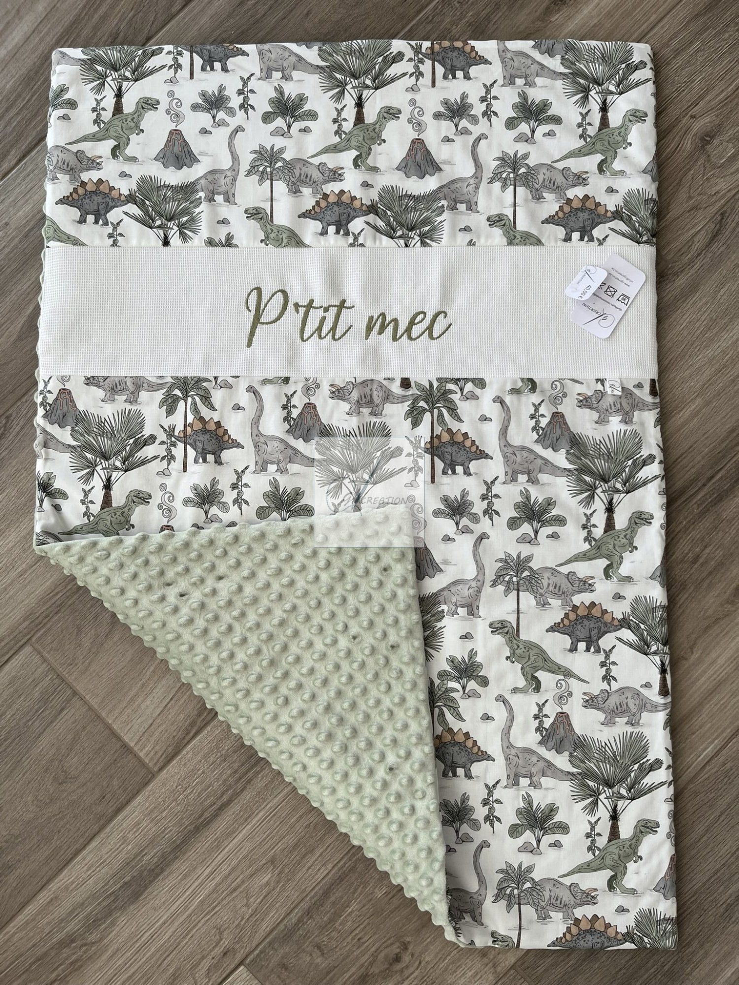 Couverture (Couverture P'tit mec — ± 70/100cm)