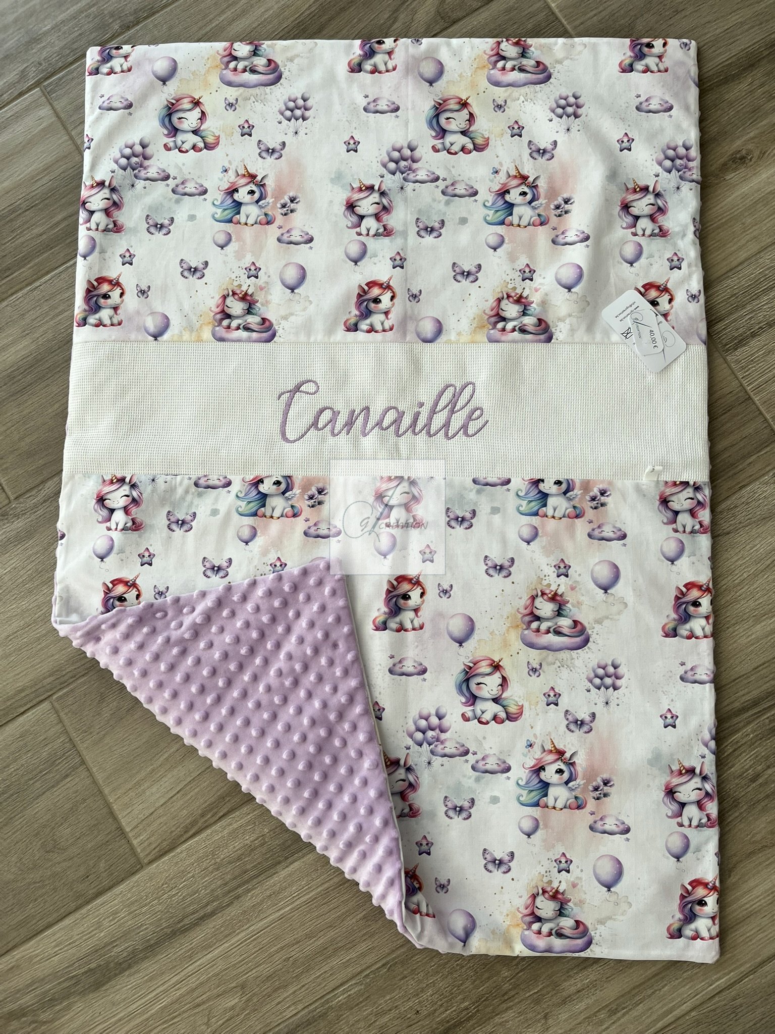 Couverture (Couverture Canaille — ± 70/100cm)