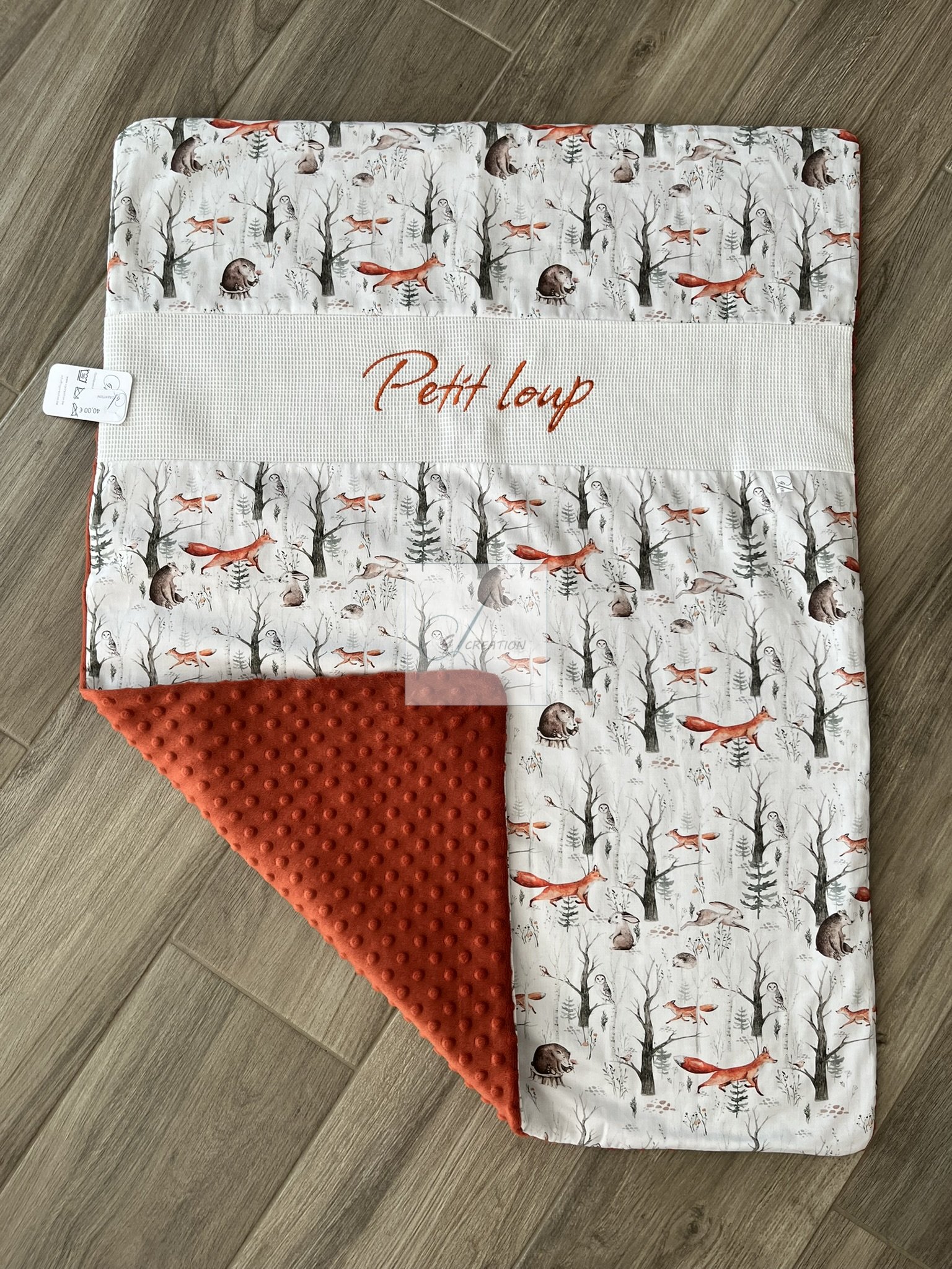 Couverture (Couverture P'tit Loup — ± 70/100cm)